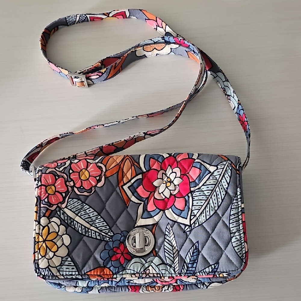 Vera Bradley Multicolor Floral Crossbody Bag